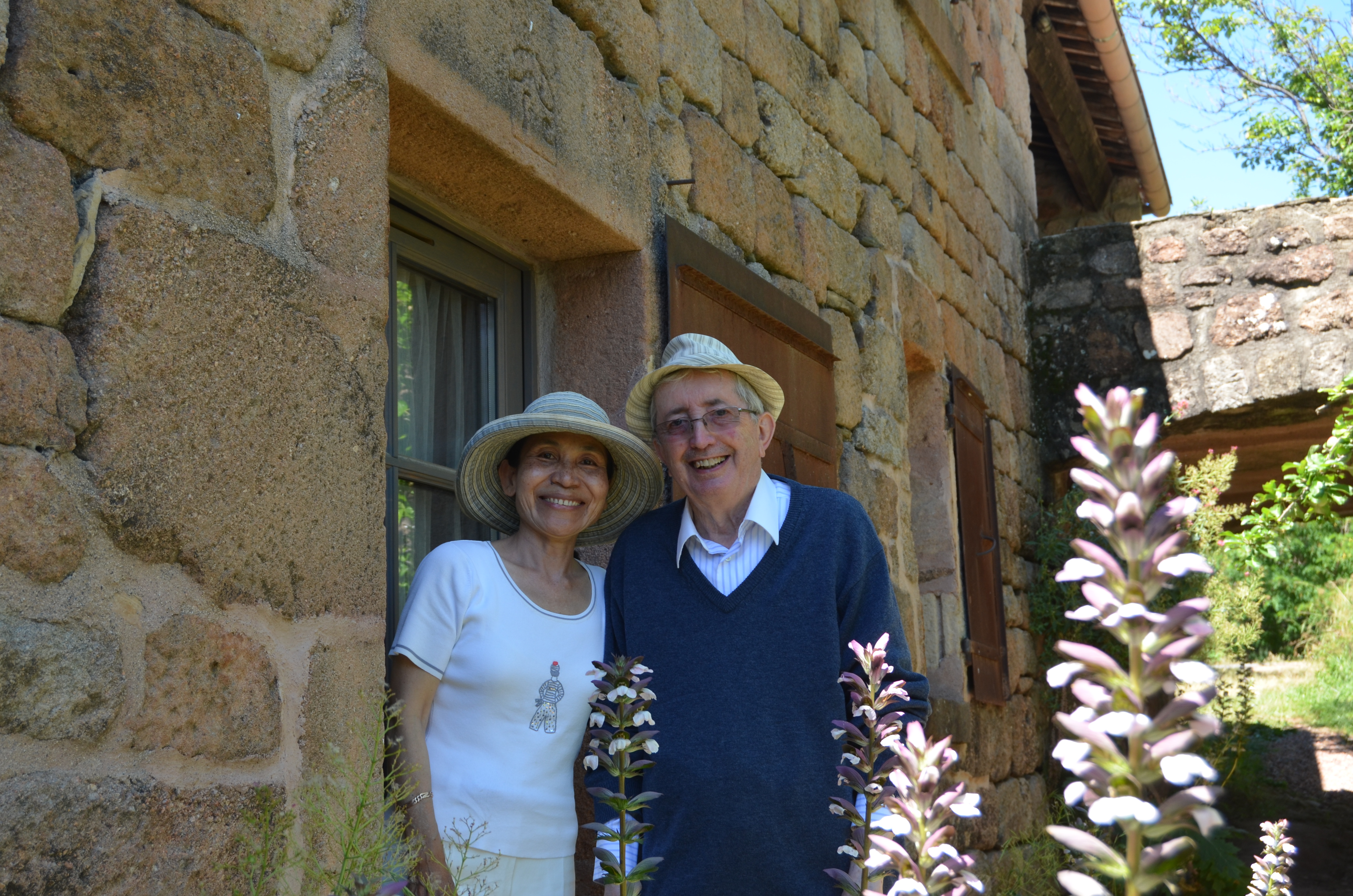 July 2016: Yves and Chansocthony Delange + Gilles Clément+ David Moinard for the Natural Regional Park  